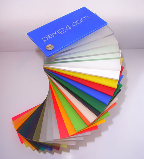 Acrylglas-Farbfächer